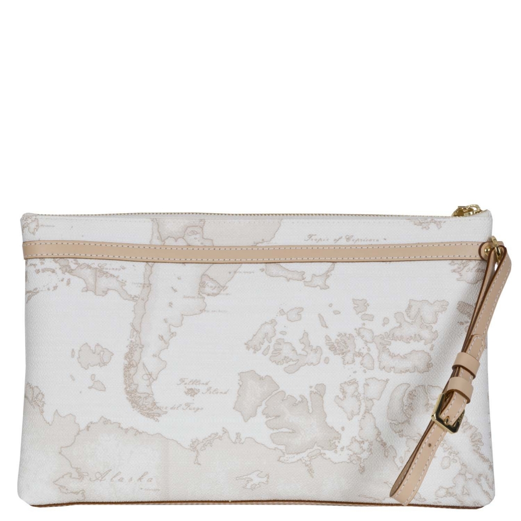 Alviero Martini pochette Geo White Alviero Martini pochette Geo White