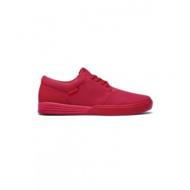 SCARPA BASSA SUPRA SHOES HAMMER Red unico