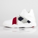 SHOE HIGH THE CAGE 17 LOGO WEISS / FILA NAVY / FILA ROT