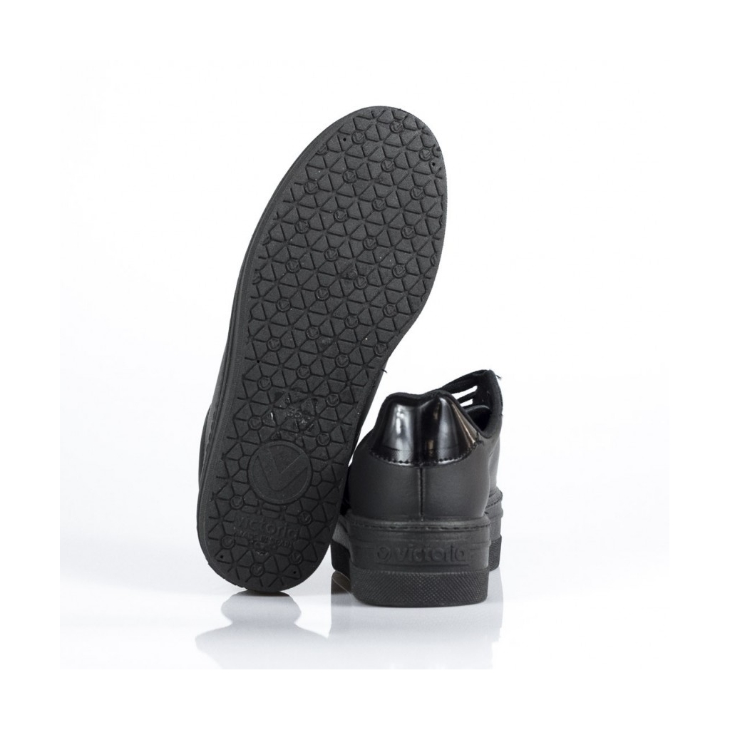 SCARPA BASSA DEPORTIVO PIEL NEGRO