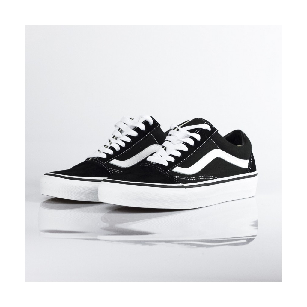 SCARPA BASSA OLD SKOOL BLACK/WHITE