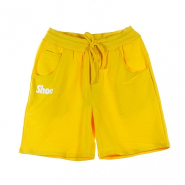 PANTALONE CORTO BASIC YELLOW/WHITE