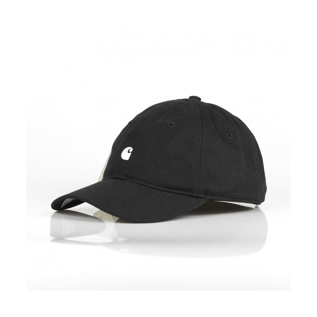 CAPPELLO VISIERA CURVA MADISON LOGO CAP BLACK/WHITE