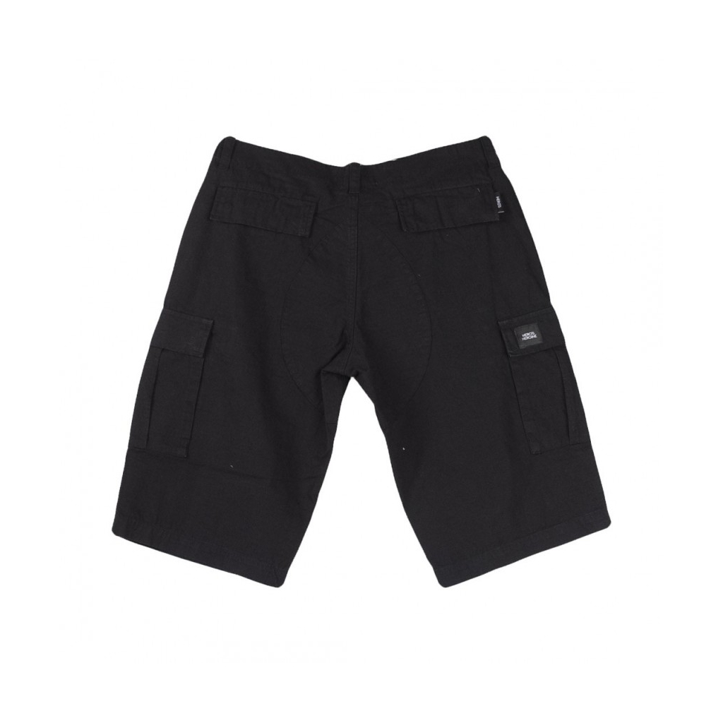 PANTALONE CORTO CARGO SHORTS BLACK