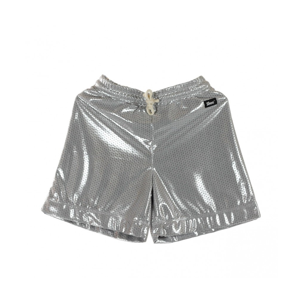 PANTALONE CORTO BERMUDA MESH SILVER