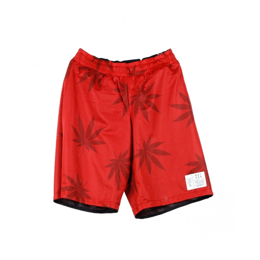 SHORT PANTS PLANTLIFE REVERSIBLE MESH SHORT BLACK