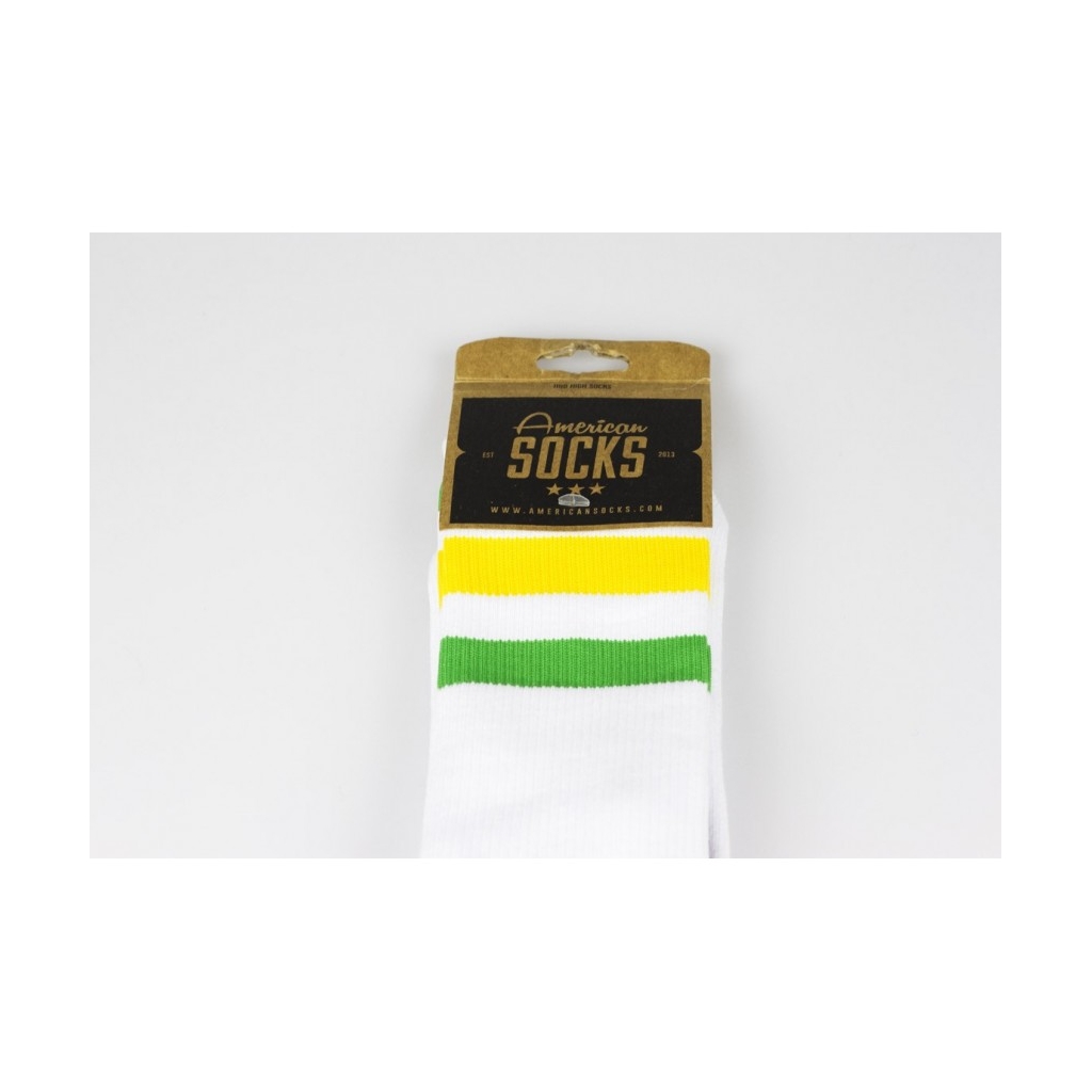 CALZE MID HIGH STRANGER THINGS WHITE/GREEN/YELLOW