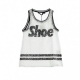 TANK TOP PAILLETTES LOGO WHITE