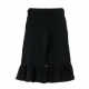 PANTALONE LUNGO CULOTTE VOLANT BLACK