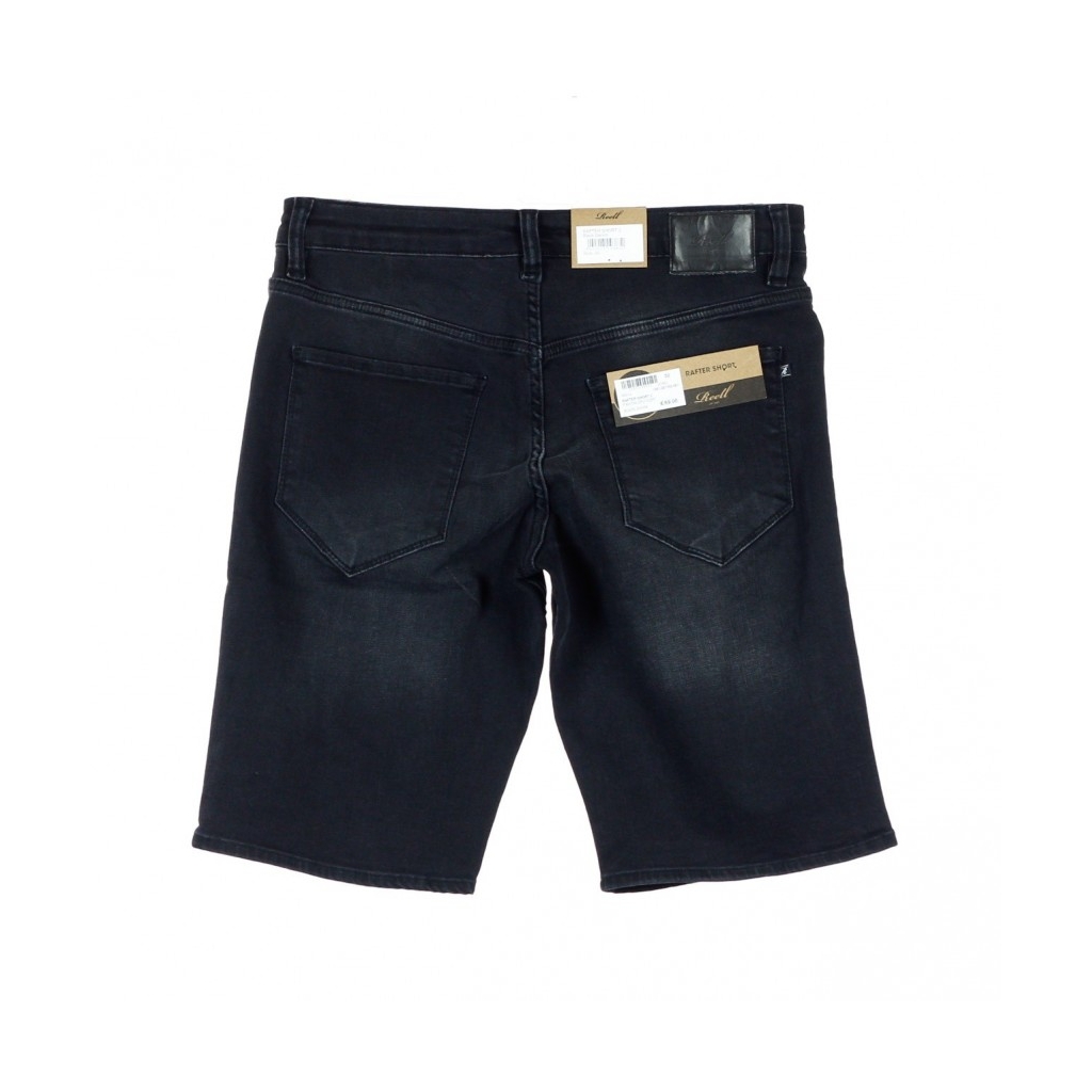 PANTALONE CORTO RAFTER SHORT 2 BLACK DENIM