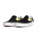 SCARPA BASSA CLASSIC SLIP-ON FLAME BLACK/BLACK/WHITE