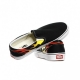 SCARPA BASSA CLASSIC SLIP-ON FLAME BLACK/BLACK/WHITE