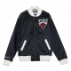 JACKET HOMETOWN CHAMPS SATIN JACKET CHIBUL BLACK