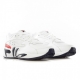 SCARPA BASSA MINDBLOWER WHITE/FILA NAVY/FILA RED