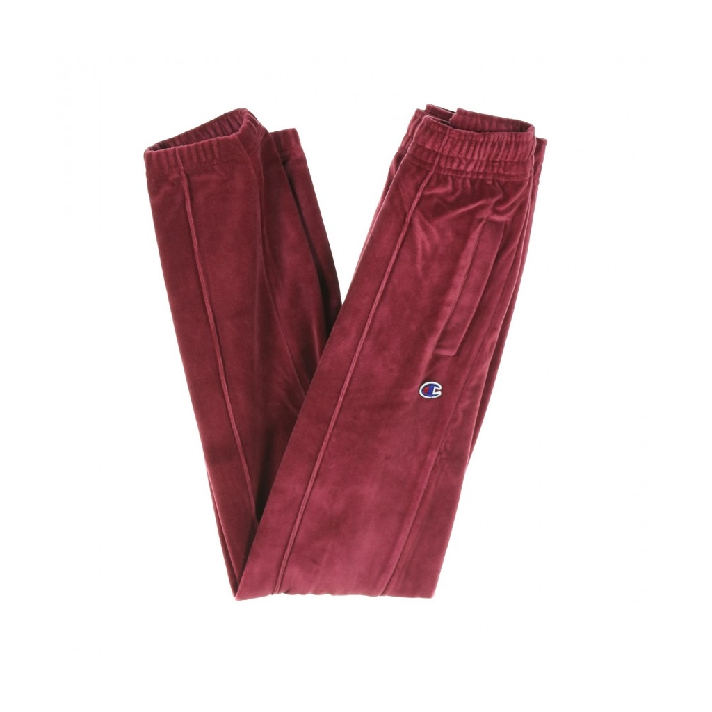 PANTALONE TUTA STRAIGHT HEM PANTS BURGUNDY