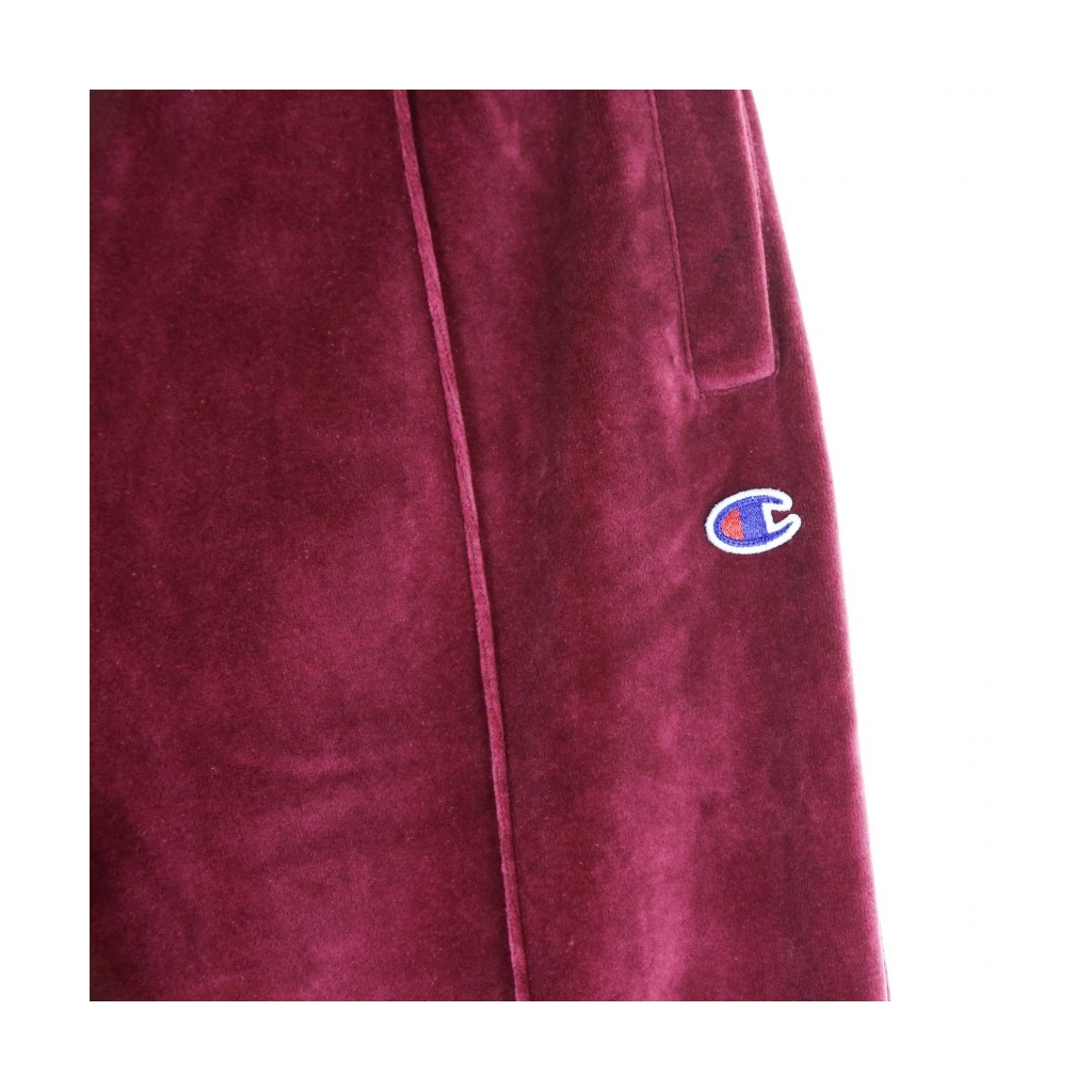 PANTALONE TUTA STRAIGHT HEM PANTS BURGUNDY