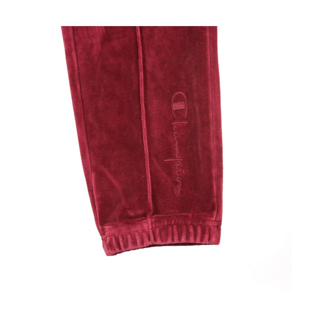 PANTALONE TUTA STRAIGHT HEM PANTS BURGUNDY