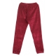 PANTALONE TUTA STRAIGHT HEM PANTS BURGUNDY