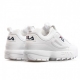 SCARPA BASSA DISRUPTOR LOW WHITE