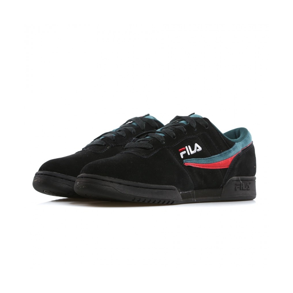 SCARPA BASSA ORIGINAL FITNESS S BLACK/RED/ATLANTIC DEEP