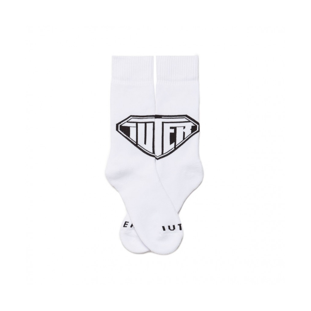 CALZE LOGO SOCKS WHITE