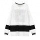 VESTITO LONDON TSHIRT DRESS BLACK/WHITE