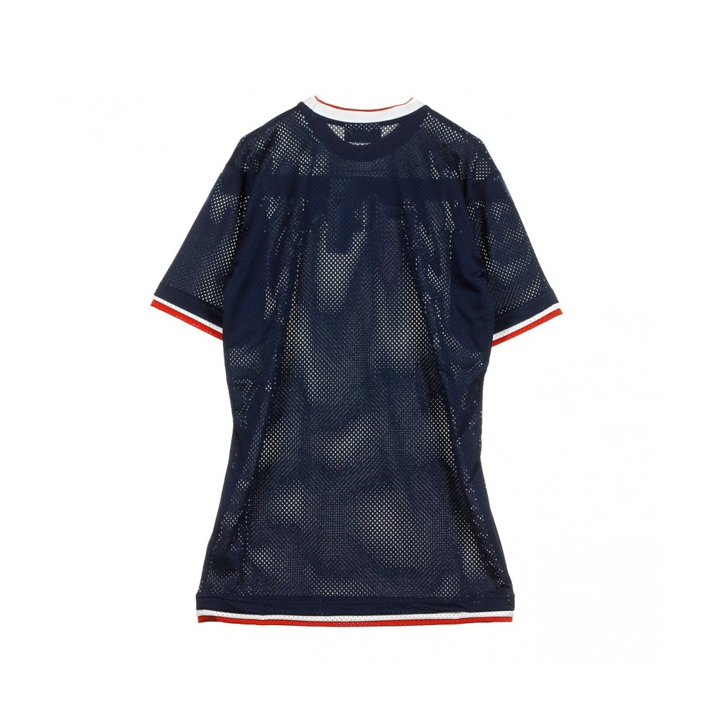 VESTITO DREW MESH DRESS PEACOAT/HIGH RISK RED/BRIGHT WHITE