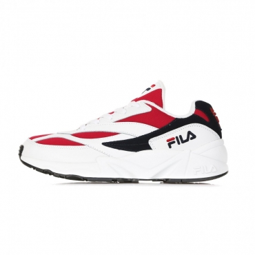 SCARPA BASSA FILA V94M LOW WHITE/FILA NAVY/FILA RED