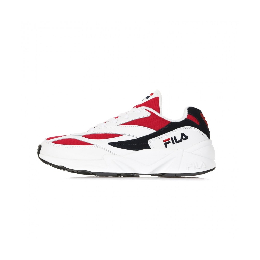 SCARPA BASSA FILA V94M LOW WHITE/FILA NAVY/FILA RED