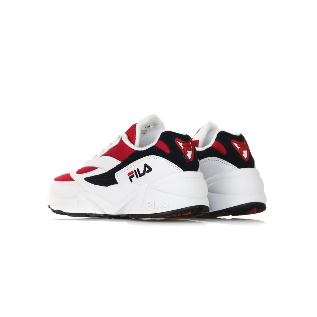 SCARPA BASSA FILA V94M LOW WHITE/FILA NAVY/FILA RED