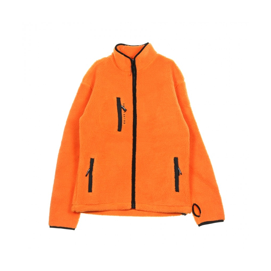 GIUBBOTTO SWEET SHERPA ZIP ORANGE