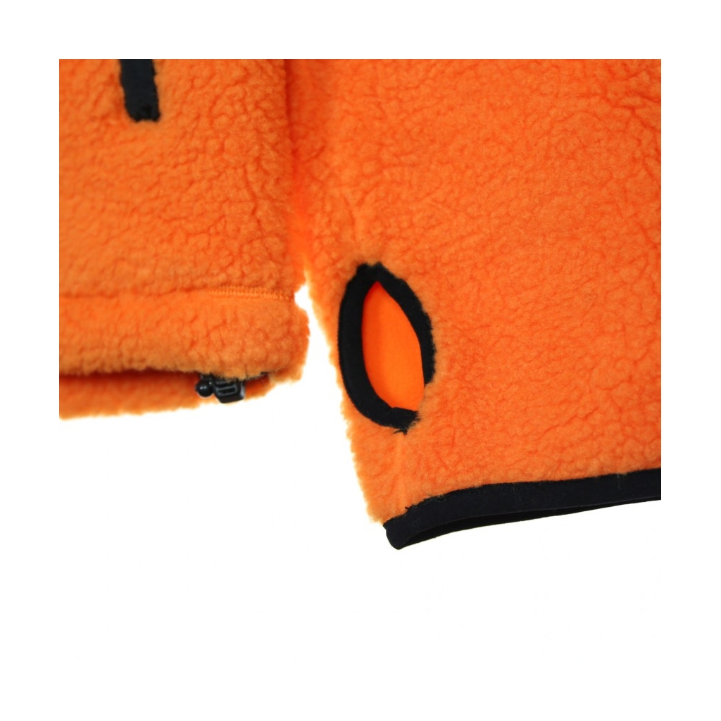 GIUBBOTTO SWEET SHERPA ZIP ORANGE