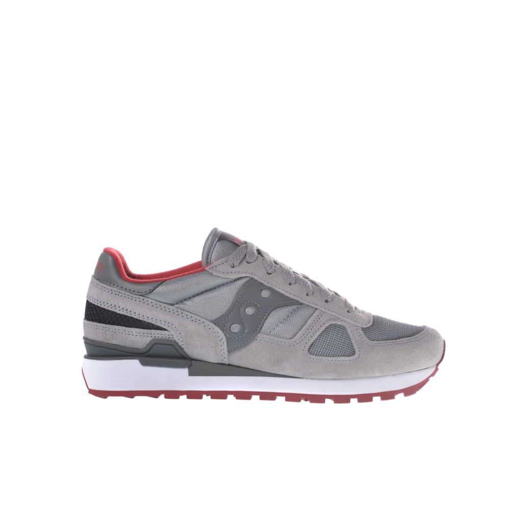 saucony rosse e grigie