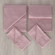 Set Lenzuola letto singolo in raso di cotone egiziano 300 fili Margot