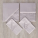 Set Lenzuola letto singolo in raso di cotone egiziano 300 fili Clacson