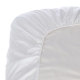 Set Lenzuola letto singolo raso di cotone egiziano 300 fili Bianco ottico