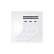 CALZE SOLID CREW SOCK WHITE/BLACK