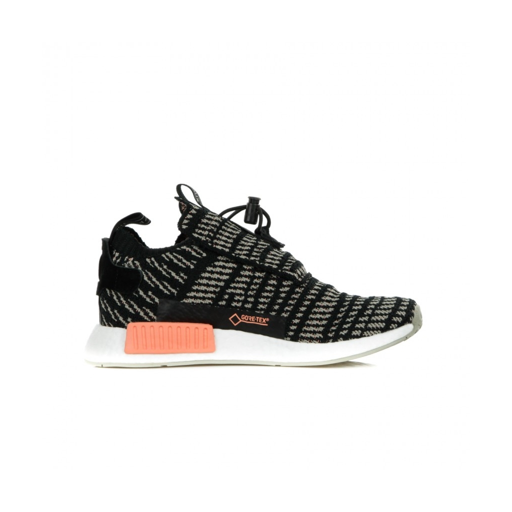 SCARPA BASSA NMD_TS1 PK GTX CORE BLACK/SESAME/CHALK CORAL