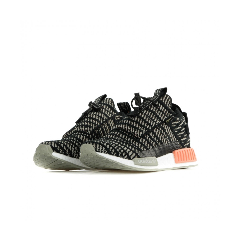 SCARPA BASSA NMD_TS1 PK GTX CORE BLACK/SESAME/CHALK CORAL