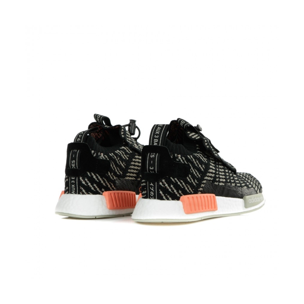 SCARPA BASSA NMD_TS1 PK GTX CORE BLACK/SESAME/CHALK CORAL