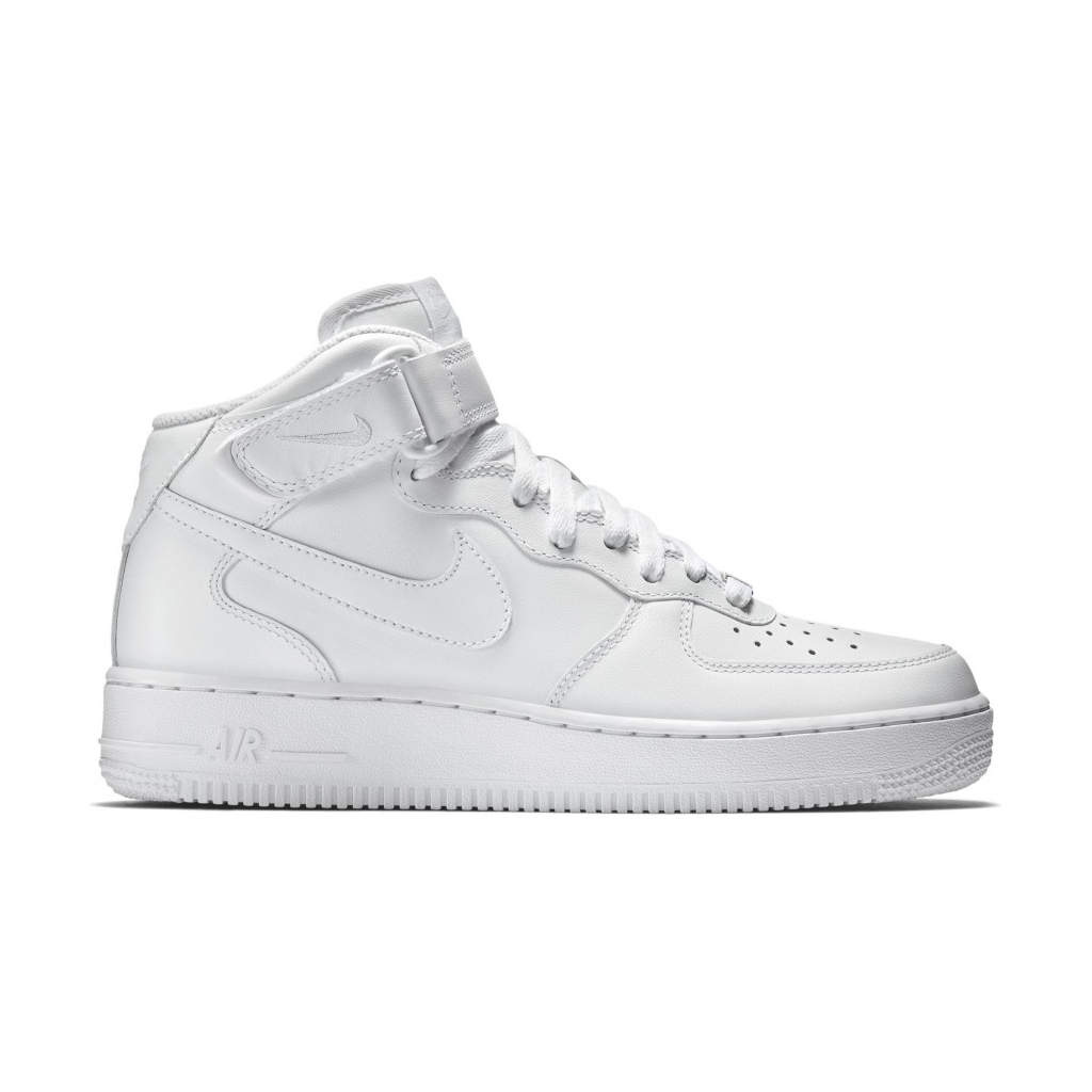 NIKE - SCARPA ALTA AIR FORCE 1 MID 07 WHITE/WHITE - Sneakers |Bowdo |  Bowdoo.com