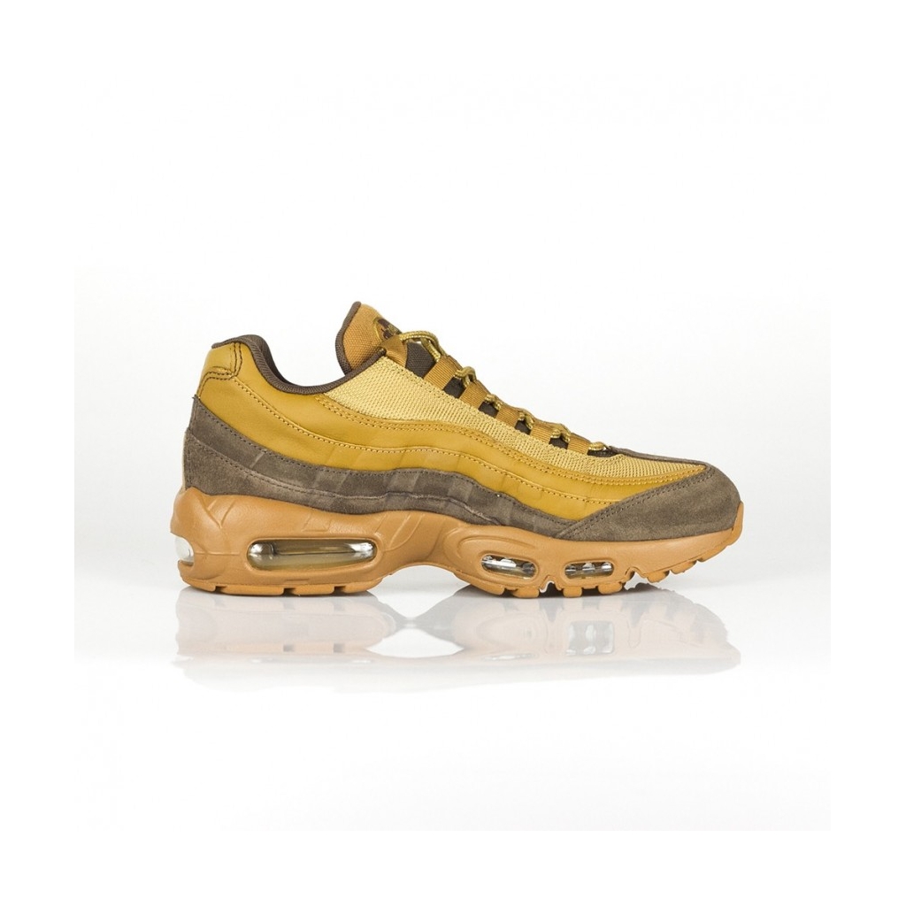 SCARPA BASSA AIR MAX 95 PRM BAROQUE BROWN/GOLDEN BEIGE