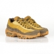 SCARPA BASSA AIR MAX 95 PRM BAROQUE BROWN/GOLDEN BEIGE