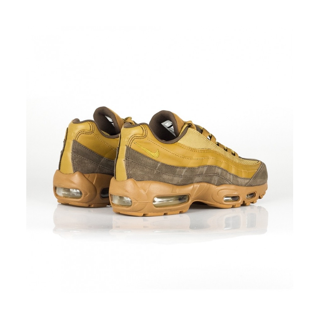 SCARPA BASSA AIR MAX 95 PRM BAROQUE BROWN/GOLDEN BEIGE