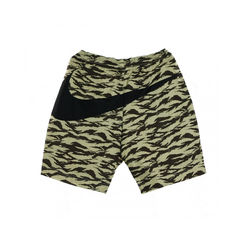 PANTALONE CORTO VW AOP SWOOSH SHORT KHAKI/BLACK