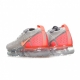 SCARPA BASSA W AIR VAPORMAX FLYKNIT 2 ATMOSPHERE GREY/CRIMSON PULSE