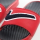 CIABATTE BENASSI JDI CHENILLE GYM RED/OBSIDIAN/WHITE