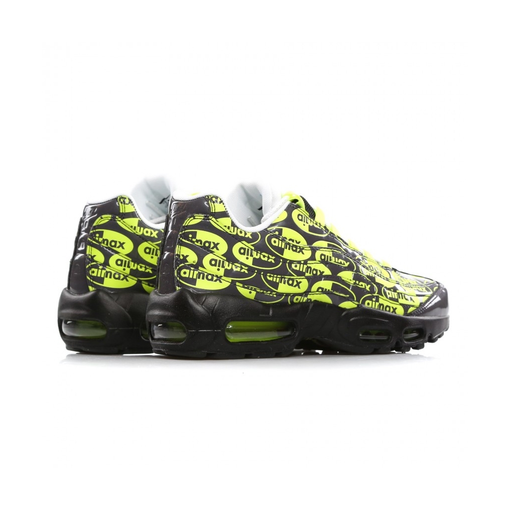 SCARPA BASSA AIR MAX 95 PRM BLACK/VOLT/ASH/WHITE