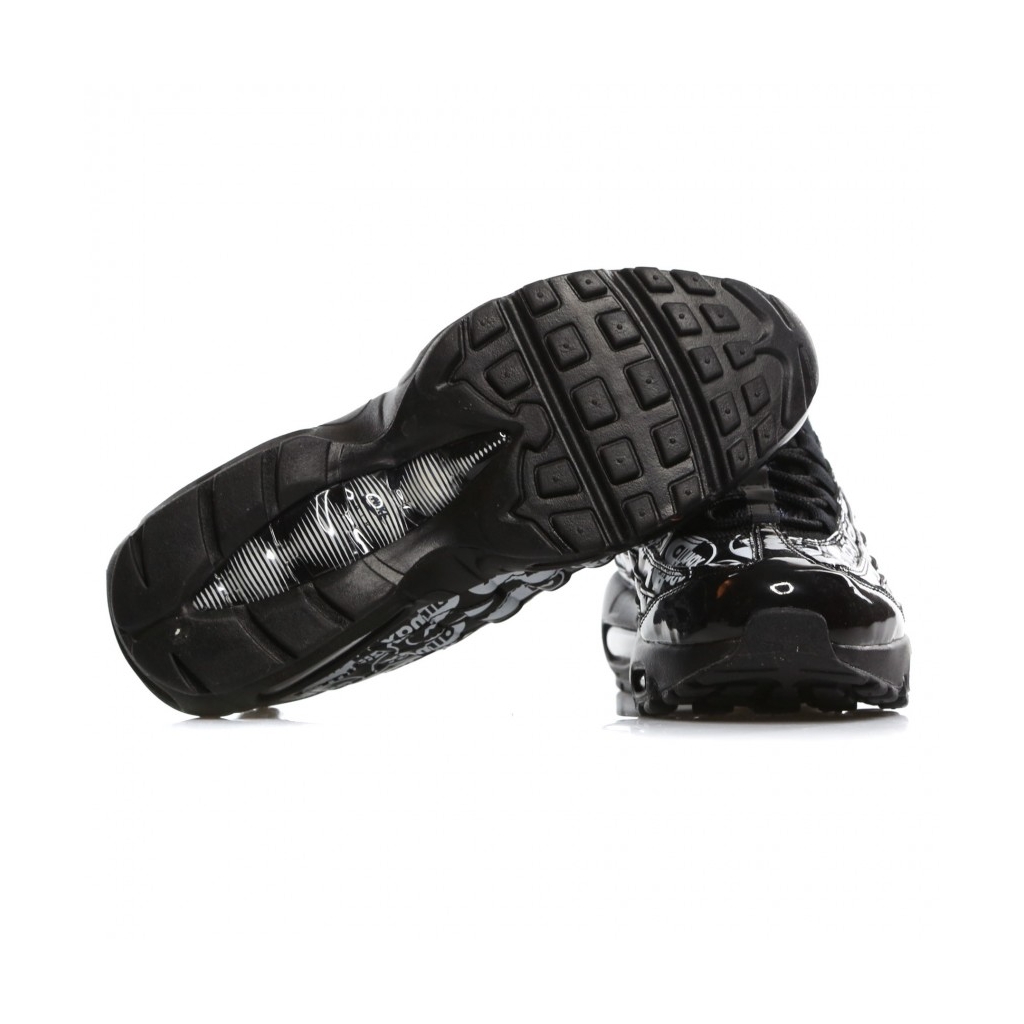 SCARPA BASSA AIR MAX 95 PRM BLACK/BLACK/WHITE