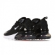 NIEDERSCHUH AIR MAX 270 SCHWARZ / ANTHRAZIT / WEISS / SOLAR ROT